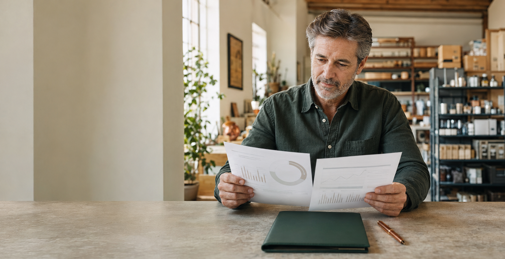 Structured bookkeeping records organized into a clear monthly system.